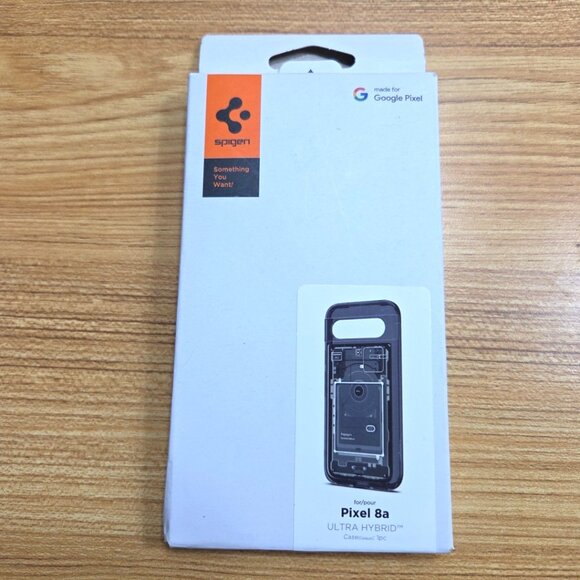Spigen Google‎ Pixel 8a [Ultra Hybrid] Shockproof Slim Cover [Zero One] ACS07261 - Picture 1 of 2